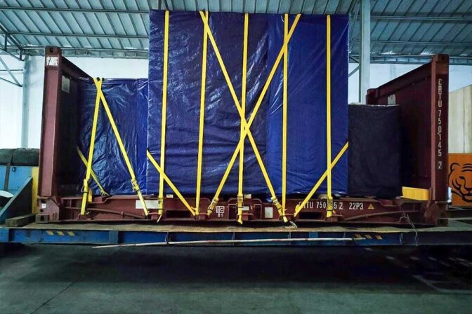 Oversized CNC Machine Shipment for OTTOBOCK: From BSD, Indonesia to China